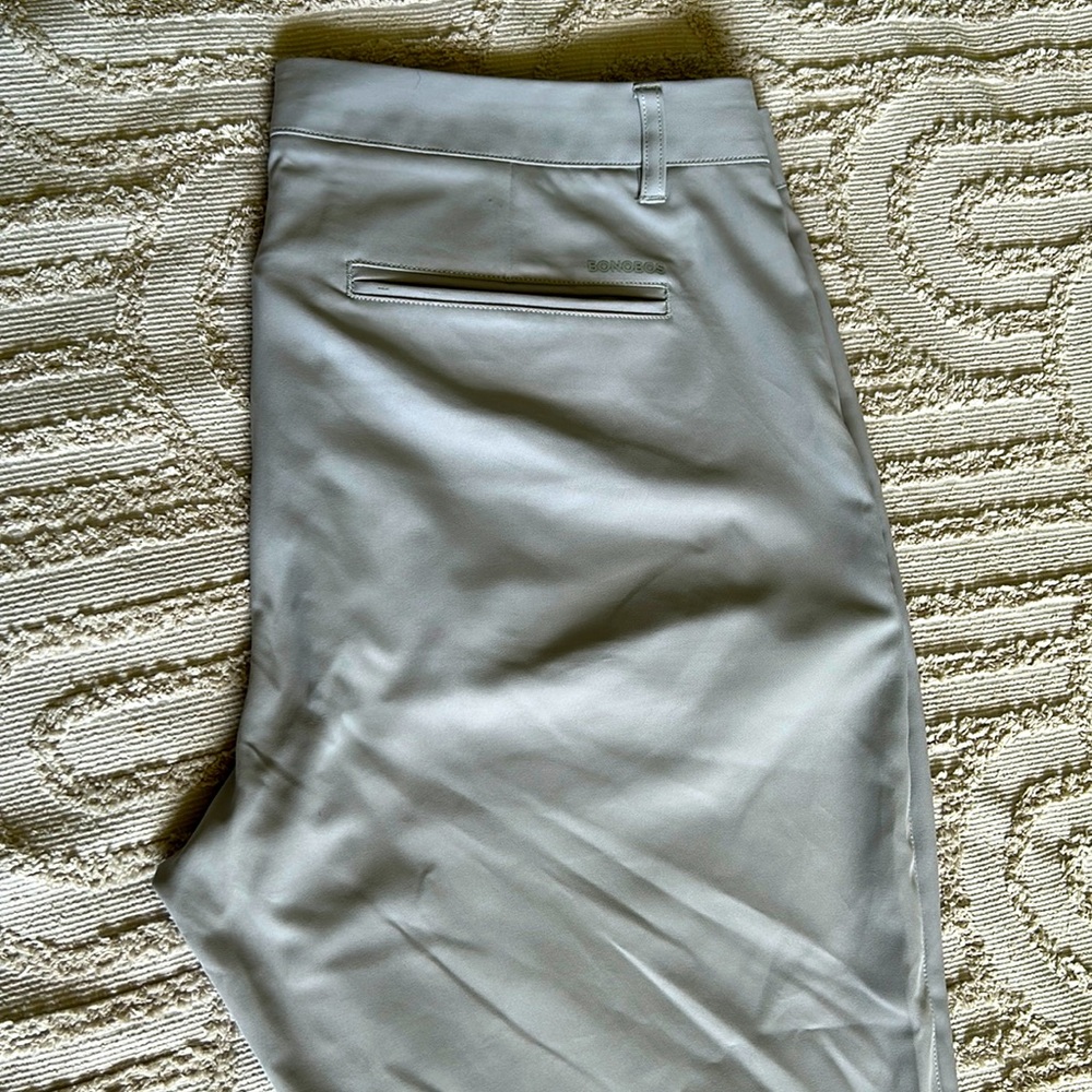 Bonobos Highland Golf Pants 36Wx32L, Gray, Athletic Fit